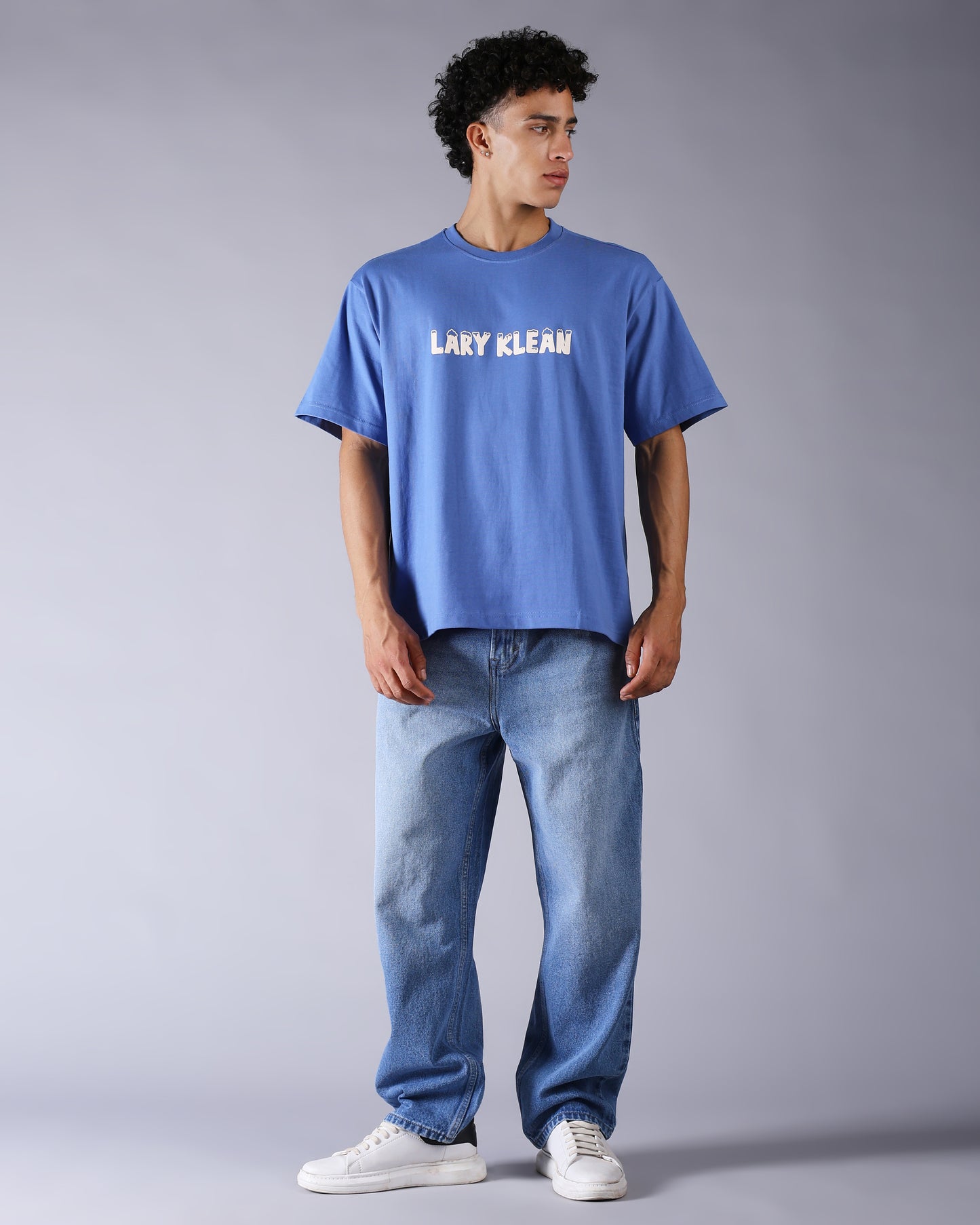 DENIM BLUE LOOSE FIT JEAN