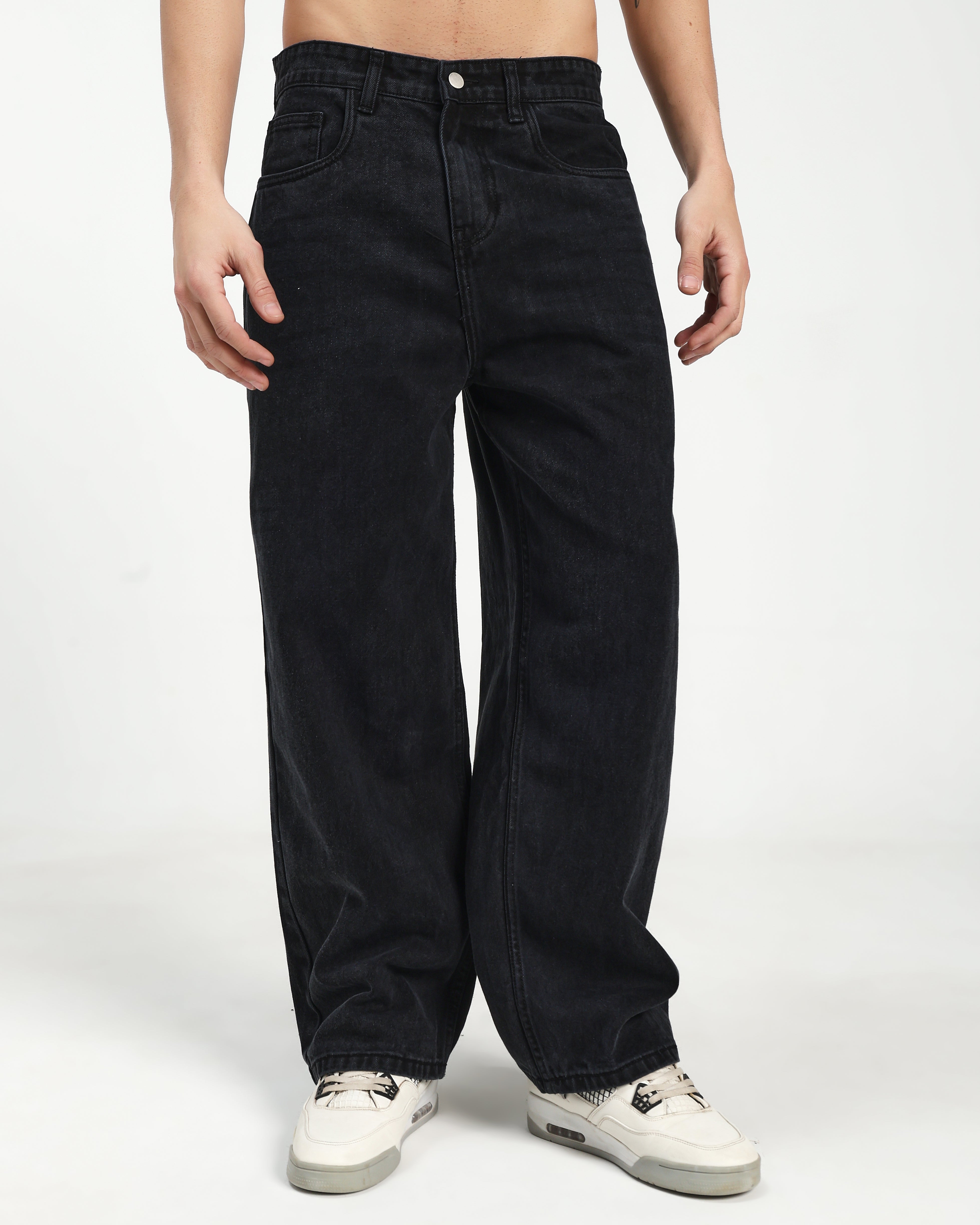 Shadow Denim Baggy Jean - 14oz Cotton Denim | LARY KLEAN
