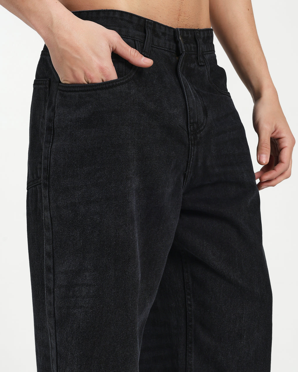 SHADOW WASH BAGGY JEAN