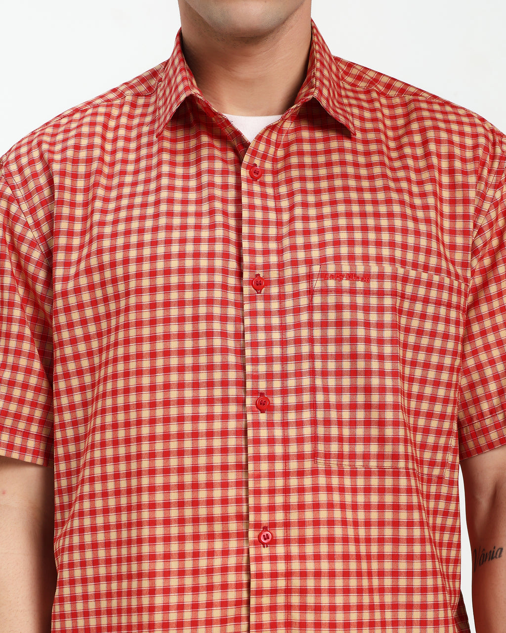 RELAXED FIT SHORT SLEEVED SHIRT