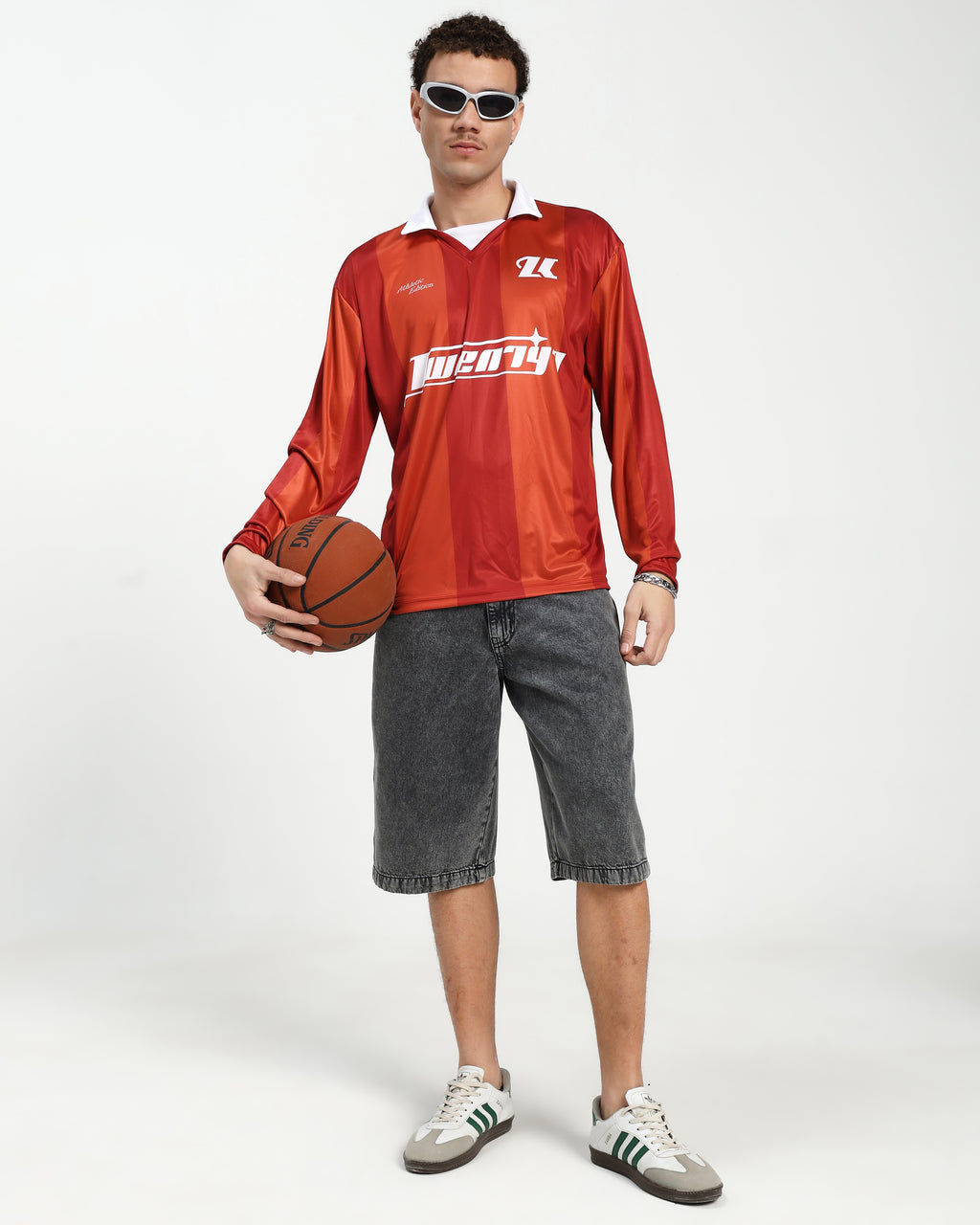 TWEN7Y7 FIRE ATHLETIC LONG SLEEVE JERSEY