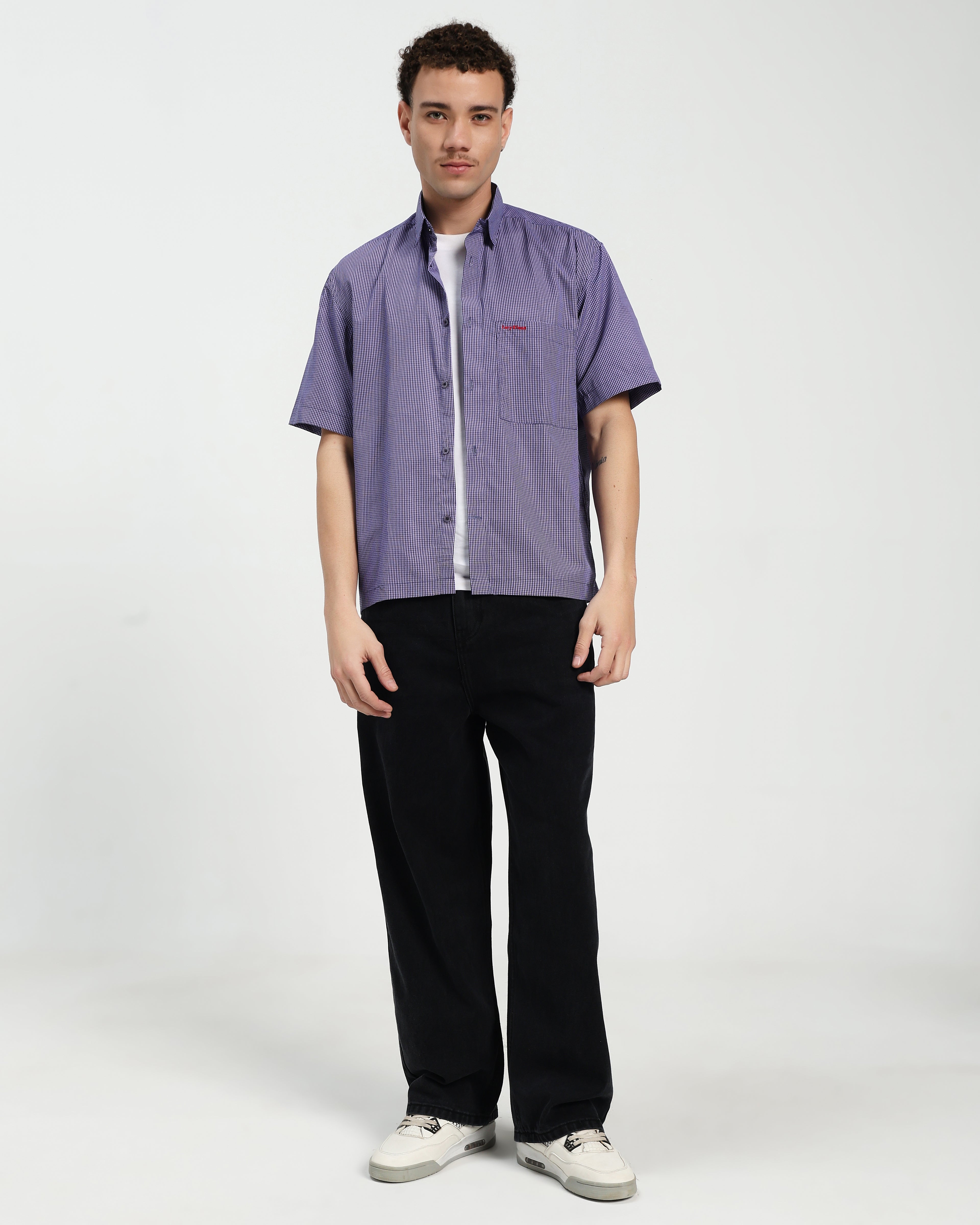 RELAXED FIT SHORT SLEEVED SHIRT