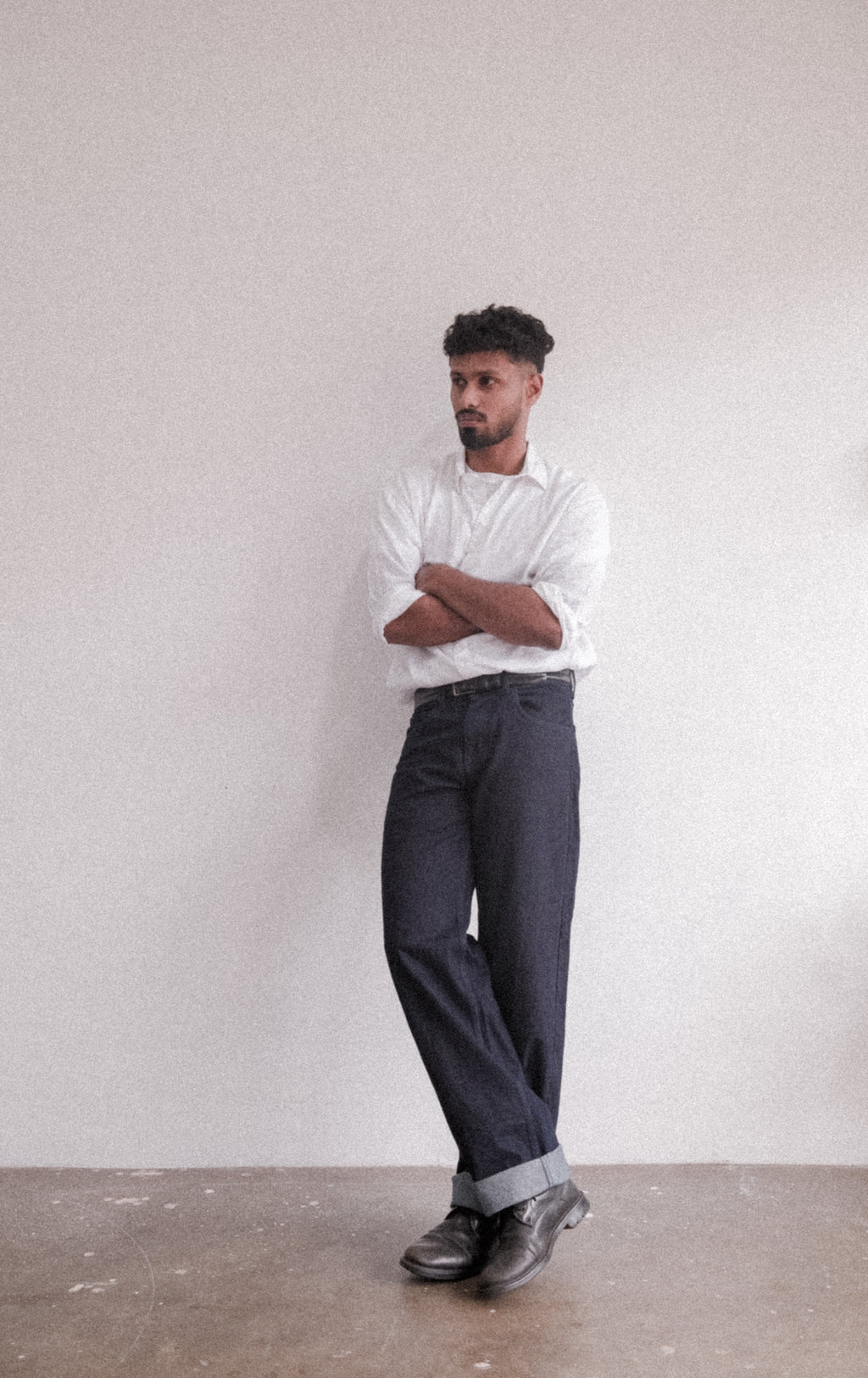 13OZ RAW SELVEDGE LOOSE STRAIGHT FIT JEAN