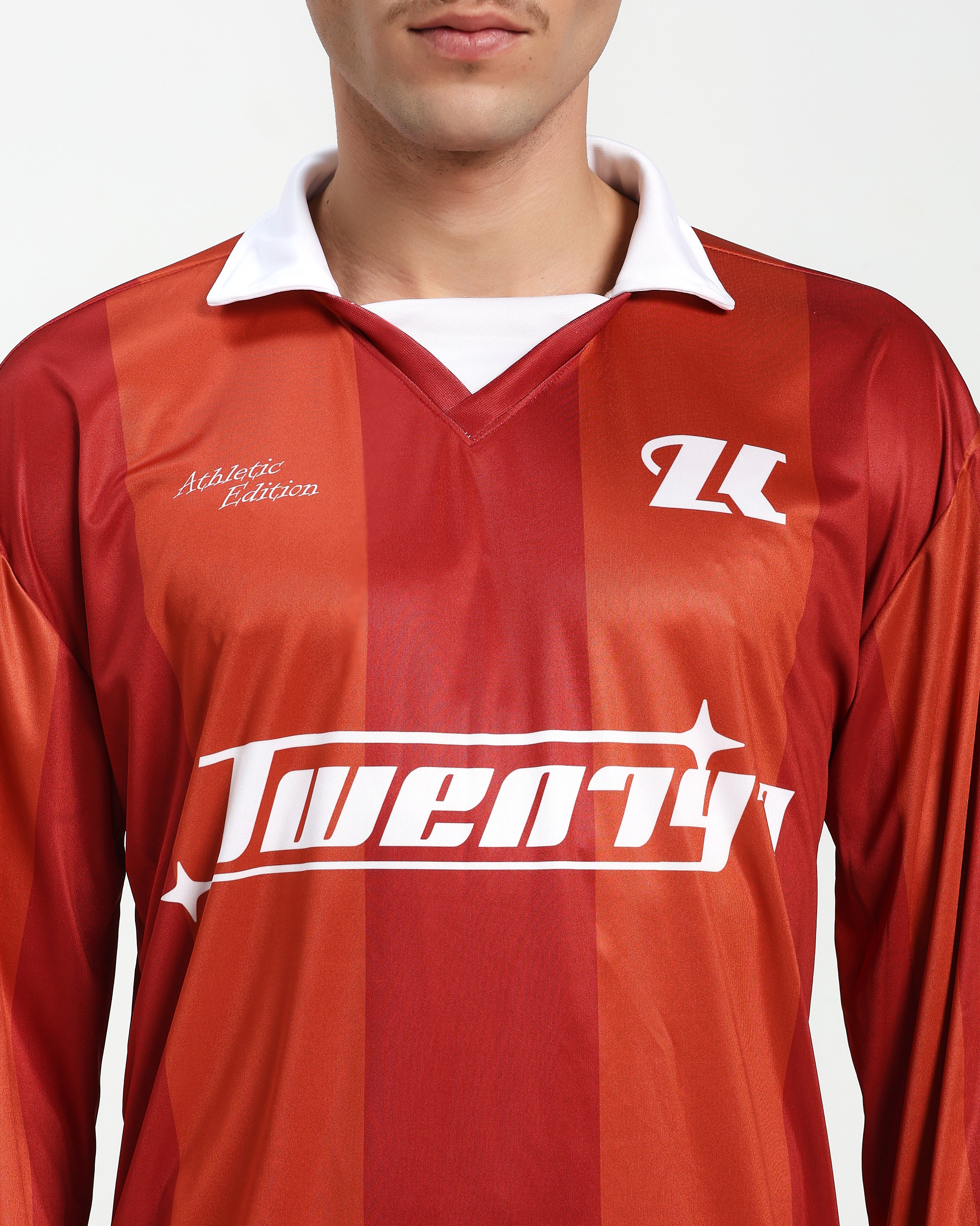 TWEN7Y7 FIRE ATHLETIC LONG SLEEVE JERSEY