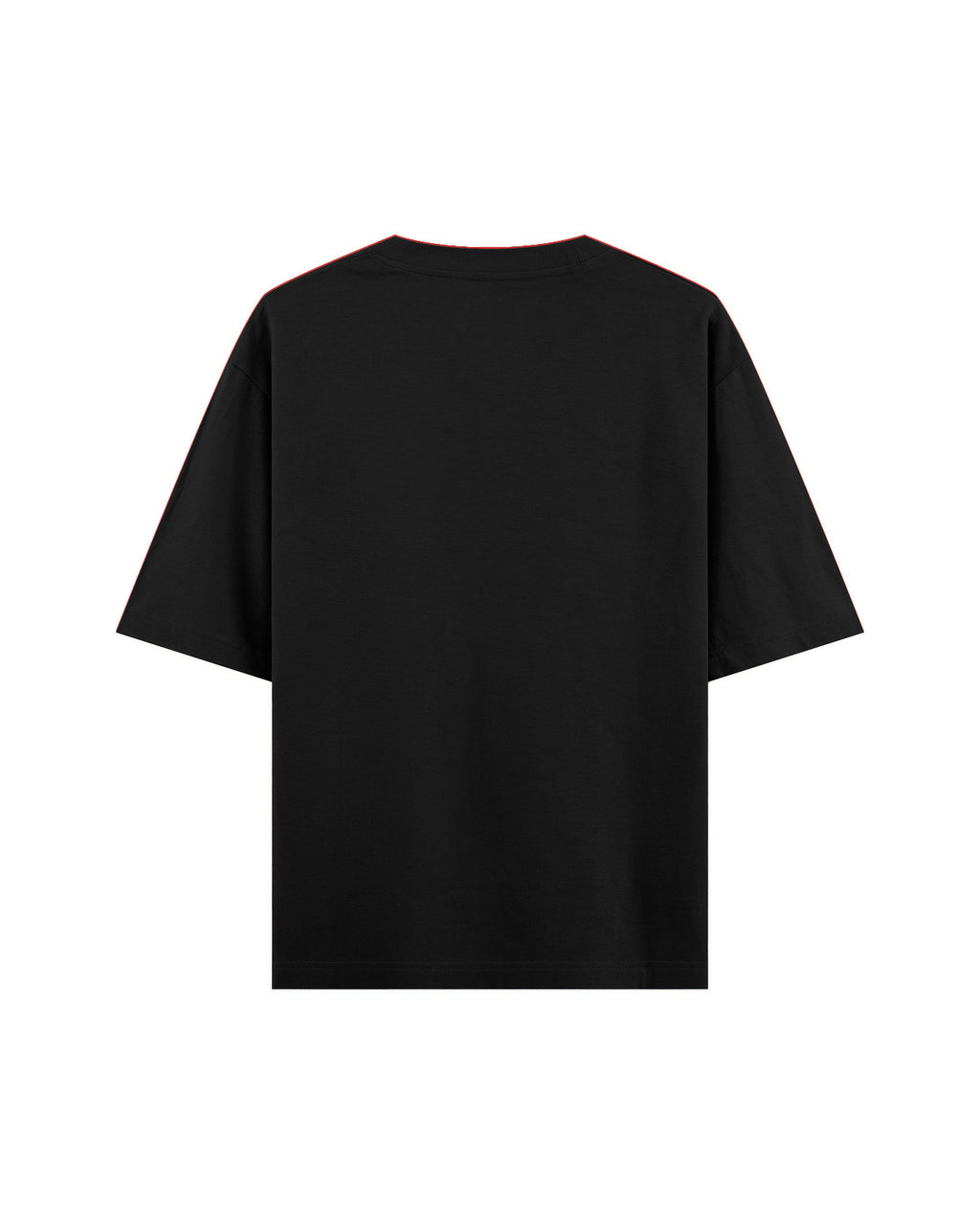 BLACK CROP MUSCLE TEE