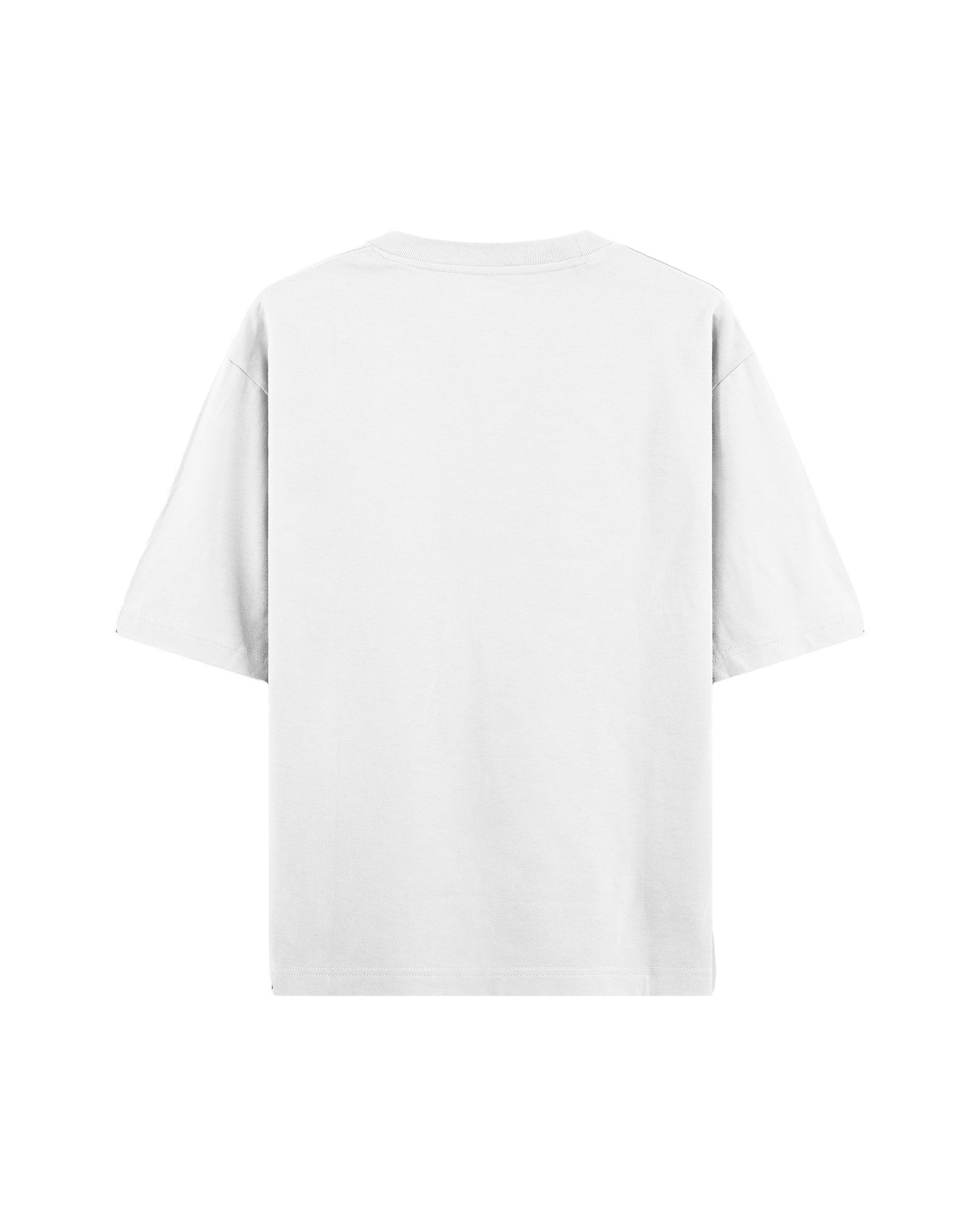 WHITE CROP MUSCLE TEE