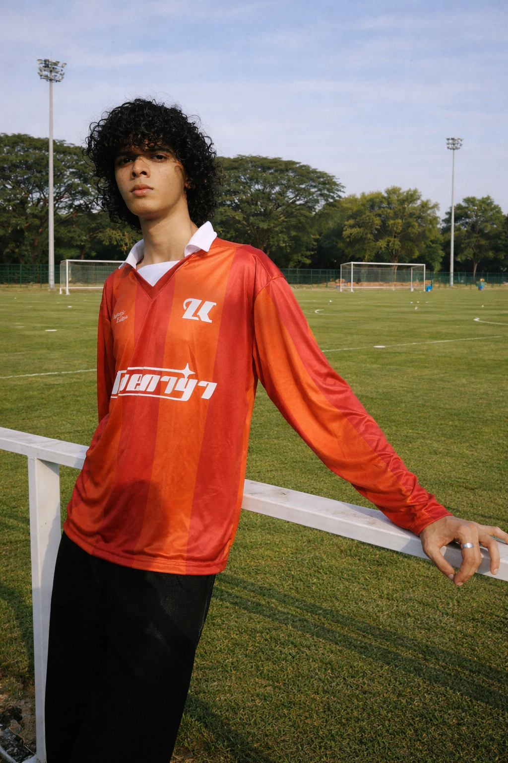 TWEN7Y7 FIRE ATHLETIC LONG SLEEVE JERSEY