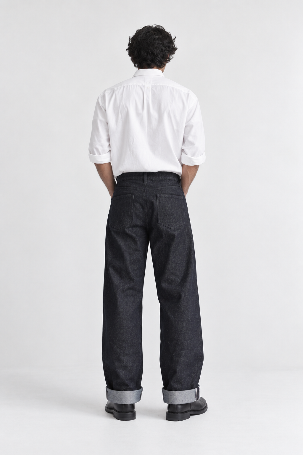 12.5OZ RAW SELVEDGE LOOSE STRAIGHT FIT JEAN