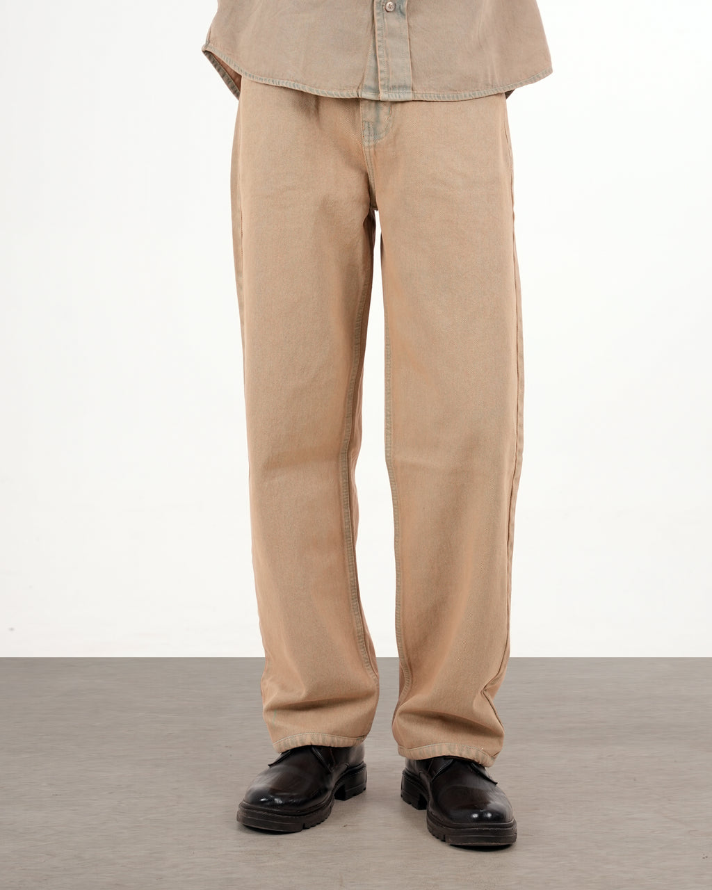 DUST WASHED BAGGY JEAN