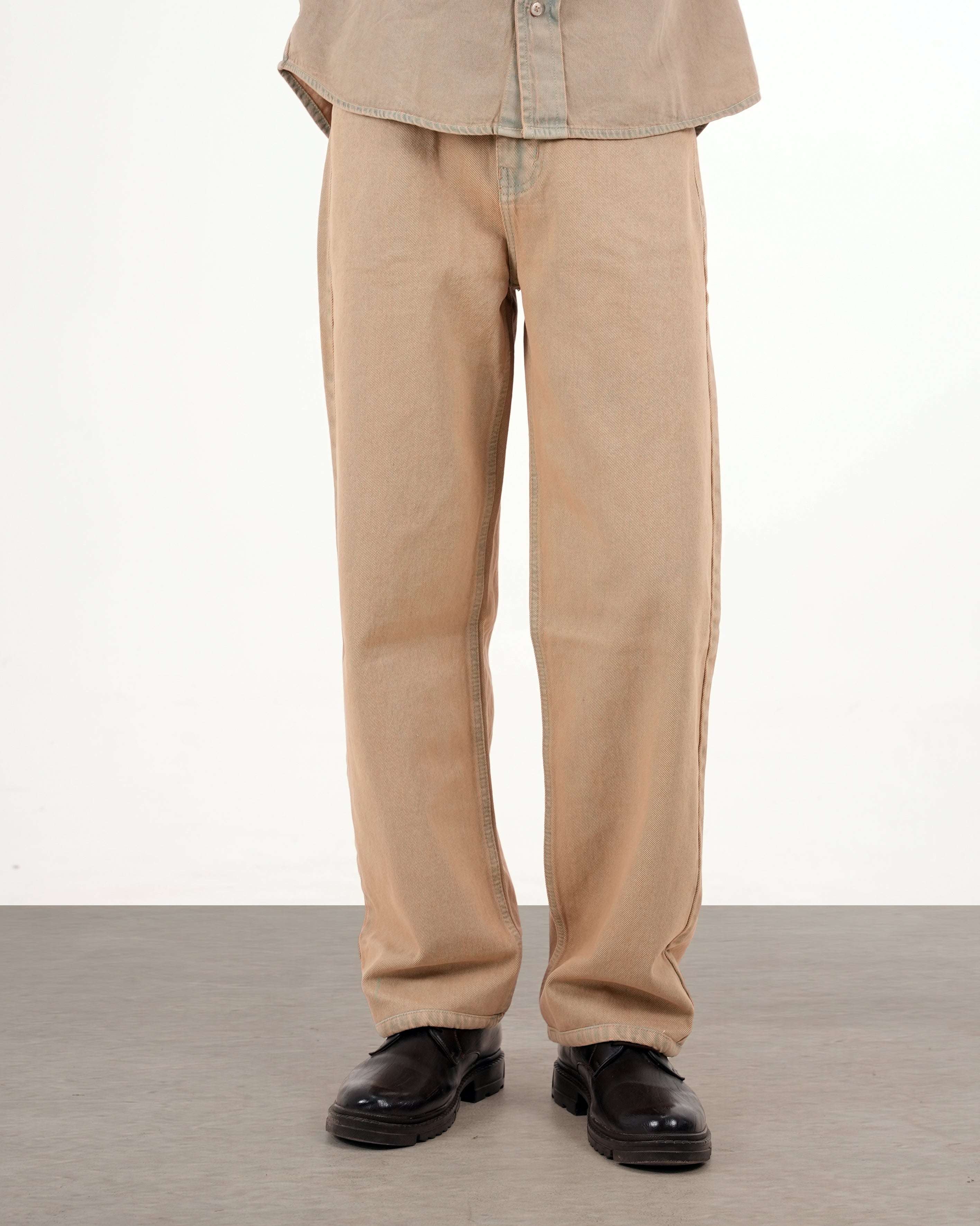 DUST WASHED BAGGY JEAN