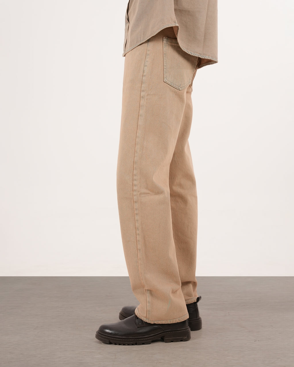 DUST WASHED BAGGY JEAN