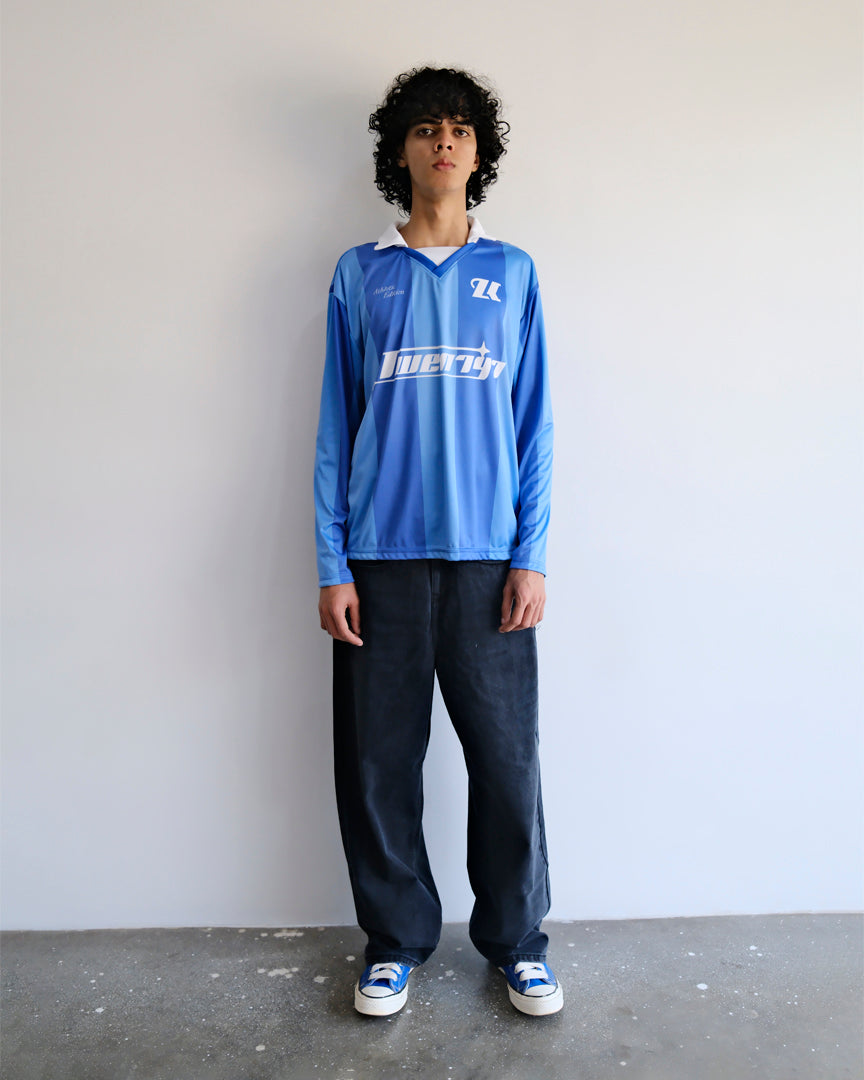 TWEN7Y7 SKY ATHLETIC JERSEY - LONG SLEEVE