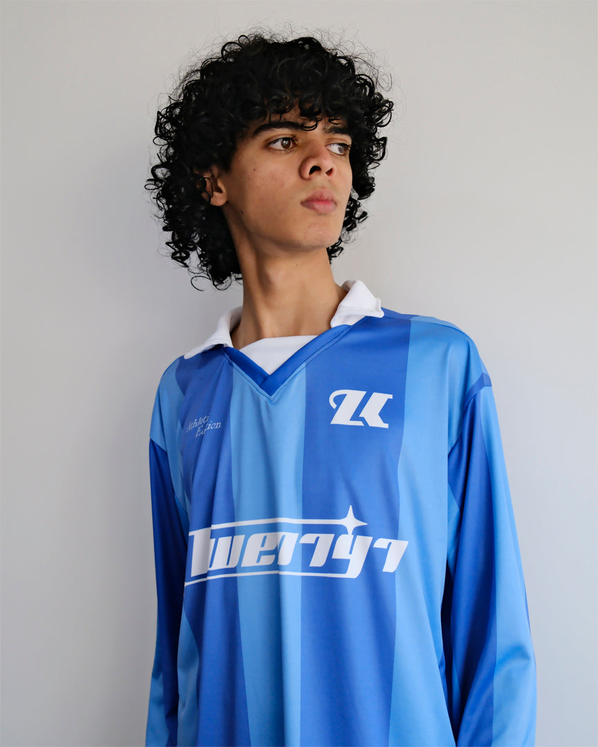 TWEN7Y7 SKY ATHLETIC JERSEY - LONG SLEEVE