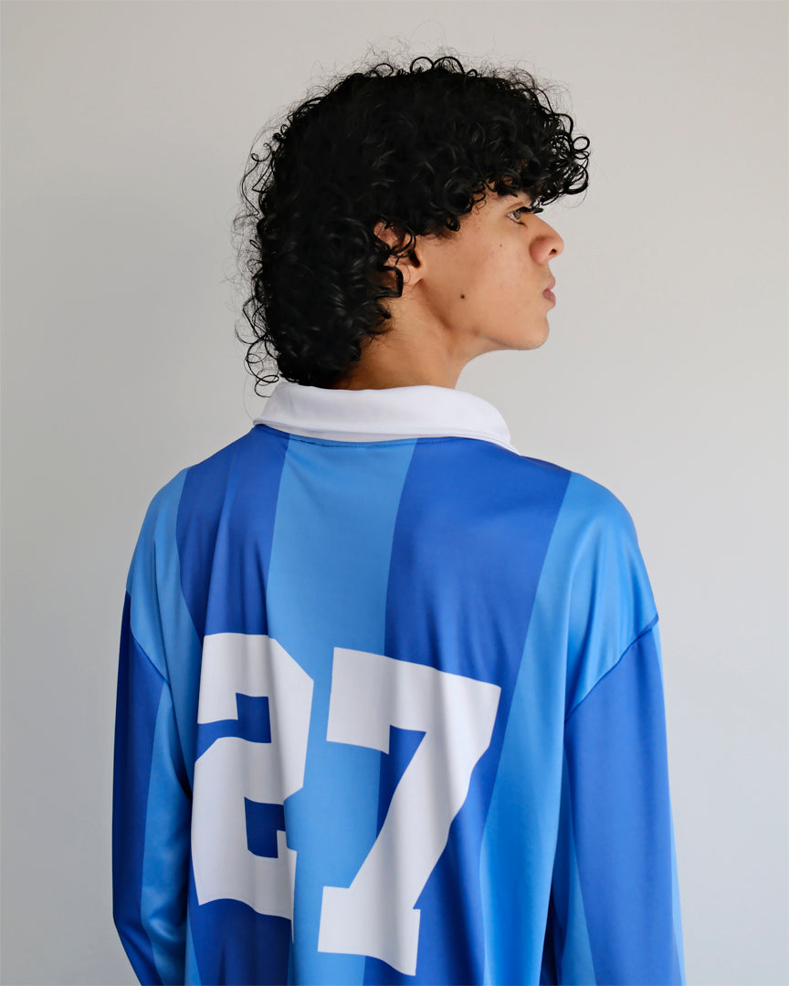 TWEN7Y7 SKY ATHLETIC JERSEY - LONG SLEEVE