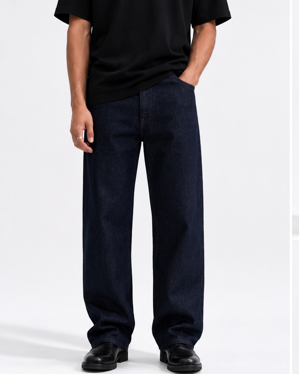 13OZ RAW SELVEDGE LOOSE STRAIGHT FIT JEAN