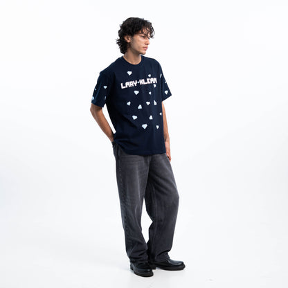 RARE GEM TEE - NAVY BLUE
