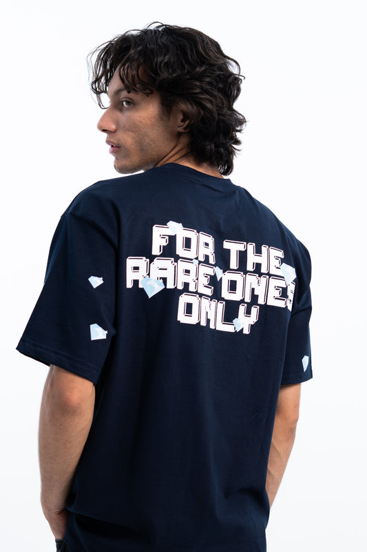 RARE GEM TEE - NAVY BLUE