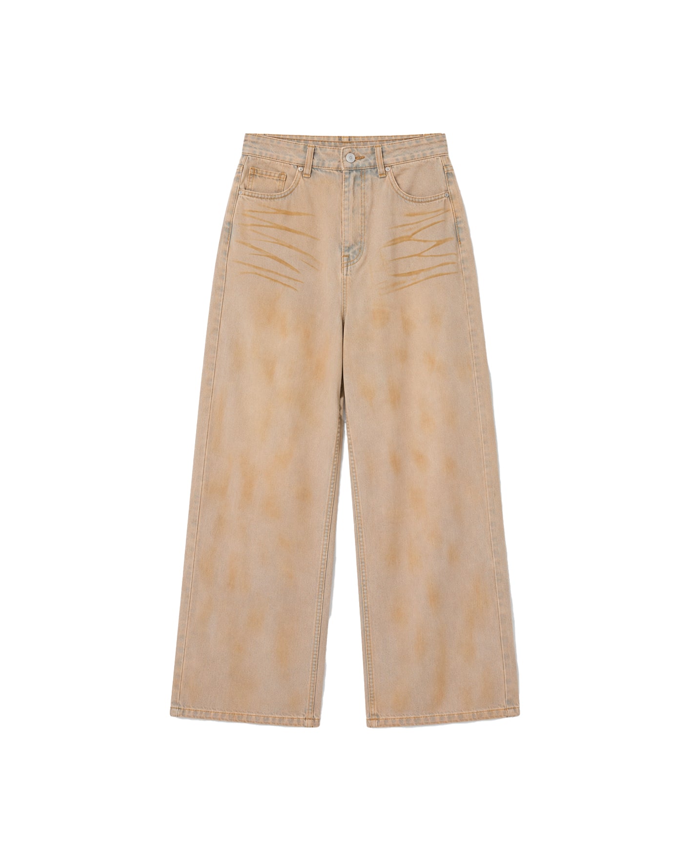 MUD WASHED BAGGY FIT JEAN
