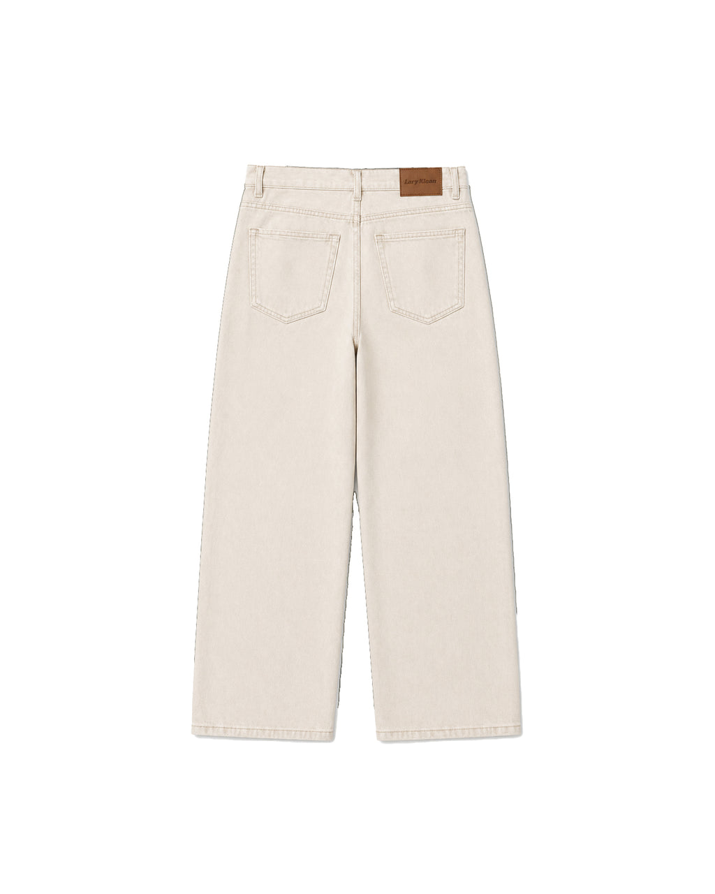 14 OZ ECRU LOOSE STRAIGHT FIT JEAN
