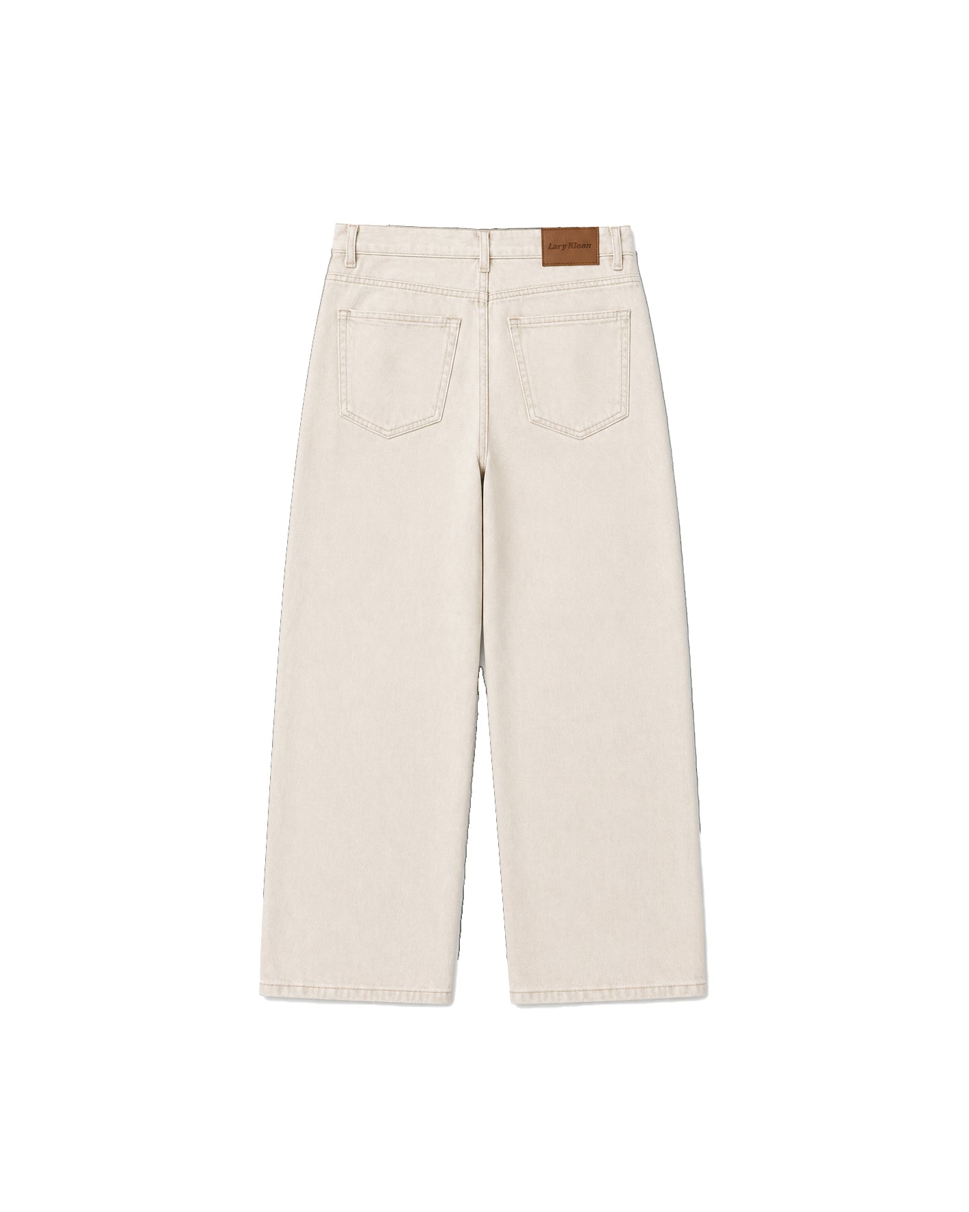 14 OZ ECRU LOOSE STRAIGHT FIT JEAN